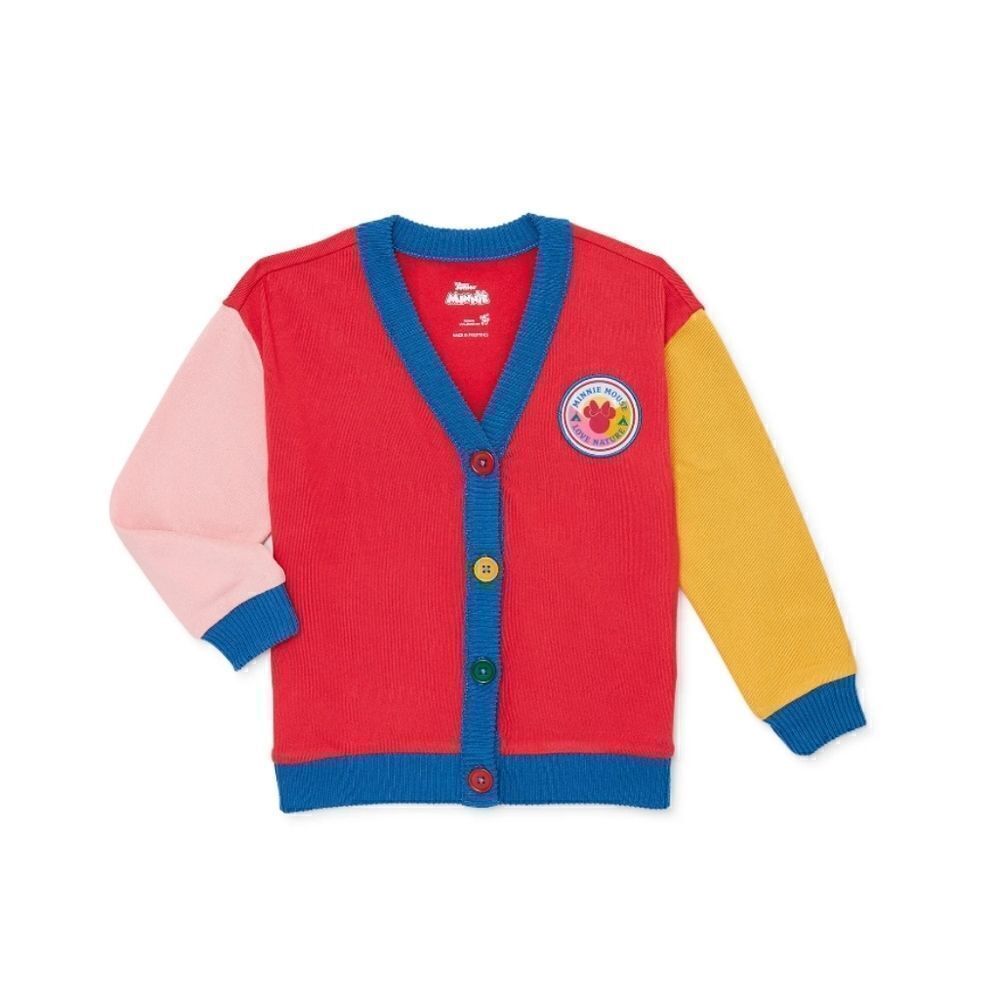 Nwt Disney Girls Minnie Mouse Cardigan